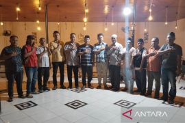 Ramadhan berkah, Sat Reskrim dan Sat Intelkam Polres Palas tingkatkan silaturrahmi dengan wartawan