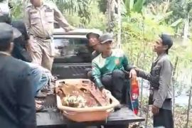 Tim SAR menemukan seorang anak yang terbawa arus Sungai Cikandang