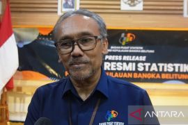 BPS: Penumpang kapal antarpulau di Babel turun 17,25 persen