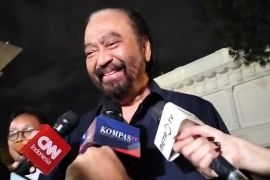 Surya Paloh hadiri iftar Ramadhan Prabowo di Istana