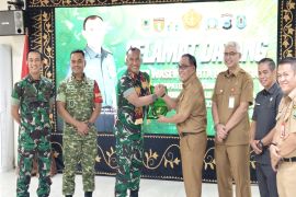 Pemkab HSU sambut kunjungan tim Wasev TMMD ke-127