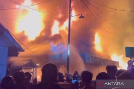 Empat rumah warga hangus usai buka puasa di Barabai HST