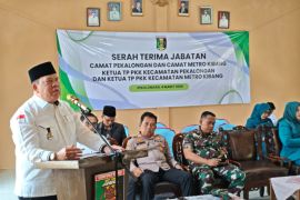 Wakil Bupati Lampung Timur pimpin sertijab Camat Pekalongan dan Metro Kibang