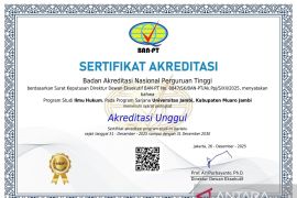 Prodi Sarjana Ilmu Hukum FH UNJA resmi terakreditasi Unggul hingga 2030