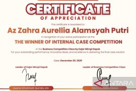 Mahasiswi UNJA raih juara umum Internal Business Case Competition 2025 dengan Inovasi Energi Surya