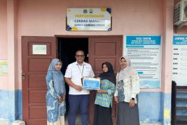 PT Timah dukung inovasi - penelitian pelajar SMPN 1 Simpang Pesak Belitung Timur