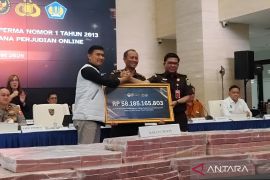 Polri serahkan uang Rp58,1 miliar dari kasus judol ke kejaksaan
