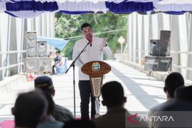 Gubernur Sumut: Jembatan Aek Sipange Tapsel bukti kehadiran pemerintah