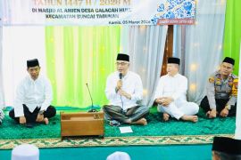 Wabup HSU hadiri Safari Ramadhan di Masjid Al Amien