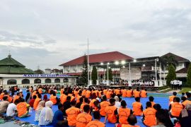 Rutan Kelas I Bandarlampung gelar buka bersama warga binaan dan keluarga