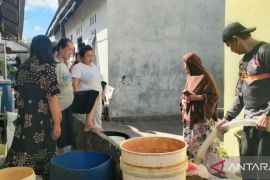 BPBD Kota Tanjungpinang salurkan 611 ton air bersih untuk masyarakat