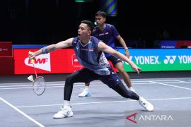 All England Open 2026 - Menang di 32 besar, Rian minta Rahmat tampil tanpa beban