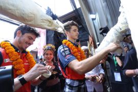 Pembalap MotoGP menyapa komunitas Honda di Bali