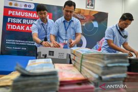 Kurs rupiah Senin pagi stabil Rp17.337 per dolar AS