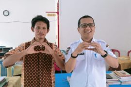 Kominfo Sulbar bantu internet SMAN 1 Tabulahan