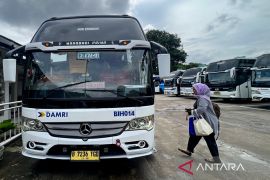 Damri siapkan 1.800 bus untuk layani proyeksi 2,7 juta pemudik