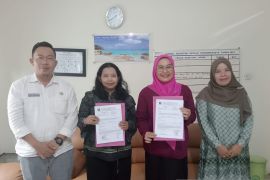 LKBN ANTARA Babel-Diskominfosta Bangka Tengah perkuat kerjasama pemberitaan