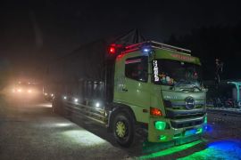 Polda Sumsel amankan 80 ton Batubara ilegal di Jalintim OKU, dua Supir truk ditangkap