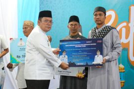 Pemprov Sumut bantu Masjid Nurul Ikhwan Pematangsiantar Rp350 juta