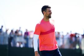 Djokovic dan Tsitsipas ganda putra di Indian Wells