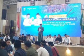 Wali Kota Jambi pererat sinergi dengan pers ajak bersama bangun kota