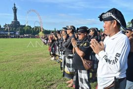 Gelar Agung Pecalang di Bali jelang Lebaran dan Nyepi