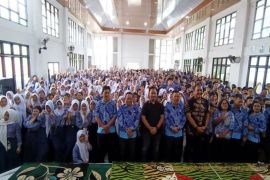 SMPN 1 Muara Teweh undang Densus sosialisasi bahaya radikalisme bagi pelajar