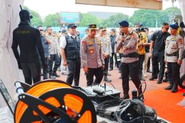 Jelang mudik, Kapolri cek kesiapan sarpras dan personel hadapi bencana