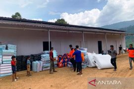 BPBD: 268 KK penyintas banjir di Nagan Raya tempati huntara