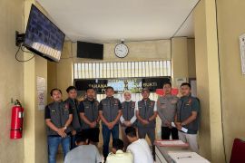 Polda Babel tahan tiga tersangka terkait kasus dugaan kekerasan terhadap jurnalis