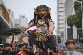 Ogoh-Ogoh Parade marks Nyepi celebration at Jakarta&rsquo;s HI Roundabout
