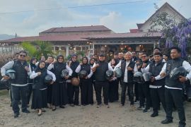 Touring singkat Sinabung Riders Community PNM Kabanjahe hingga ngabuburit bersama