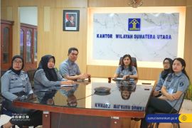 Kemenkum Sumut ikuti rakor teknis penerbitan SKT pendirian parpol