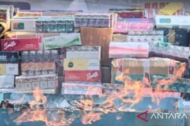 Bea Cukai Palembang amankan 3,5 juta batang rokok ilegal dalam dua bulan