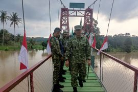 Pangdam XXI/Raden Inten resmikan Jembatan Garuda di Pringsewu