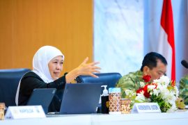 Khofifah pastikan sektor transportasi siap hadapi arus mudik Lebaran