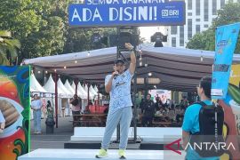 Menko PM ngajak warga "NgabubuRUN" di GBK Jakarta