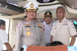 Ditlantas dan BPTD perketat pengawasan armada mudik Lebaran di Sultra