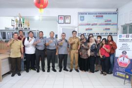 Kemenkum Babel monitor Posbankum desa di Bangka Tengah