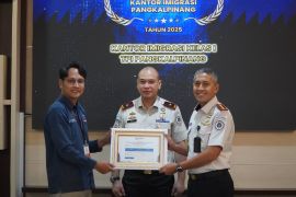 Imigrasi Pangkalpinang raih predikat "baik" layanan publik Ombudsman RI