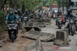 Rute Transjakarta Lebak Bulus-Pasar Baru diperpendek imbas banjir