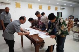 Kemenkum Aceh teken kontrak dengan 31 pemberi bantuan hukum