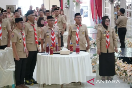 Pimpinan DPRD Gorut hadiri pelantikan pengurus Pramuka masa bakti 2025--2030