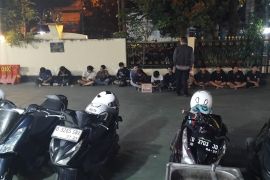 Sikat! Tim Prabu Ciduk 20 Pemuda Pelaku Balap Liar di Flyover Kopo Bandung