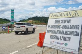 Nol rupiah mudik lewat jalan tol IKN, tapi tetap pakai kartu