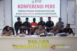 Polres Tapsel tangkap pelaku pembunuhan lansia di Angkola Timur
