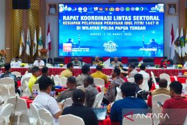 Polda Papua Tengah siagakan 720 personel jamin keamanan Lebaran