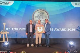 PT Timah raih Top Digital Corporate Brand Award 2026