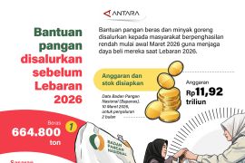 Bantuan pangan disalurkan sebelum Lebaran 2026