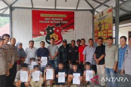 Polisi Tapsel gagalkan dugaan balap liar delapan remaja dibina